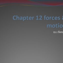 Chapter 12 forces and motion wordwise