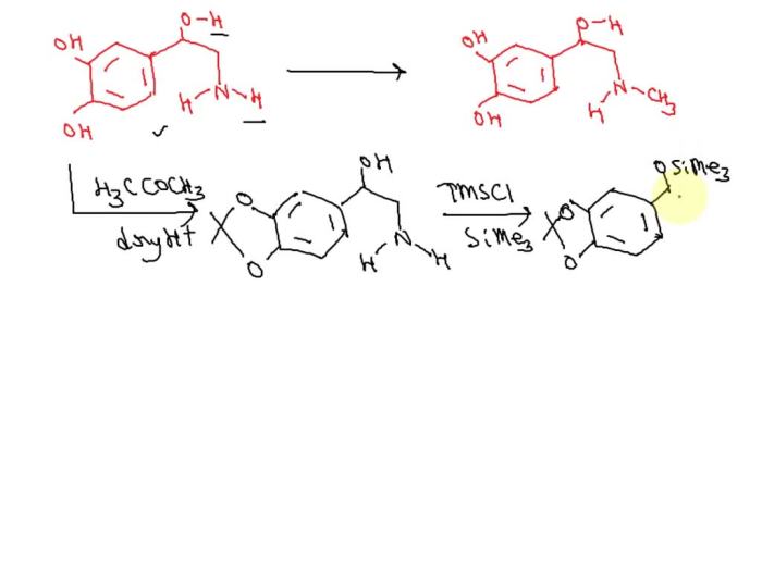 S-adenosylmethionine reacts with norepinephrine to form epinephrine